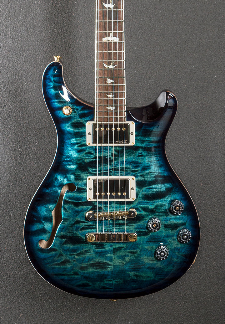 McCarty 594 Semi-Hollow Wood Library Limited - Cobalt Blue w/Ash