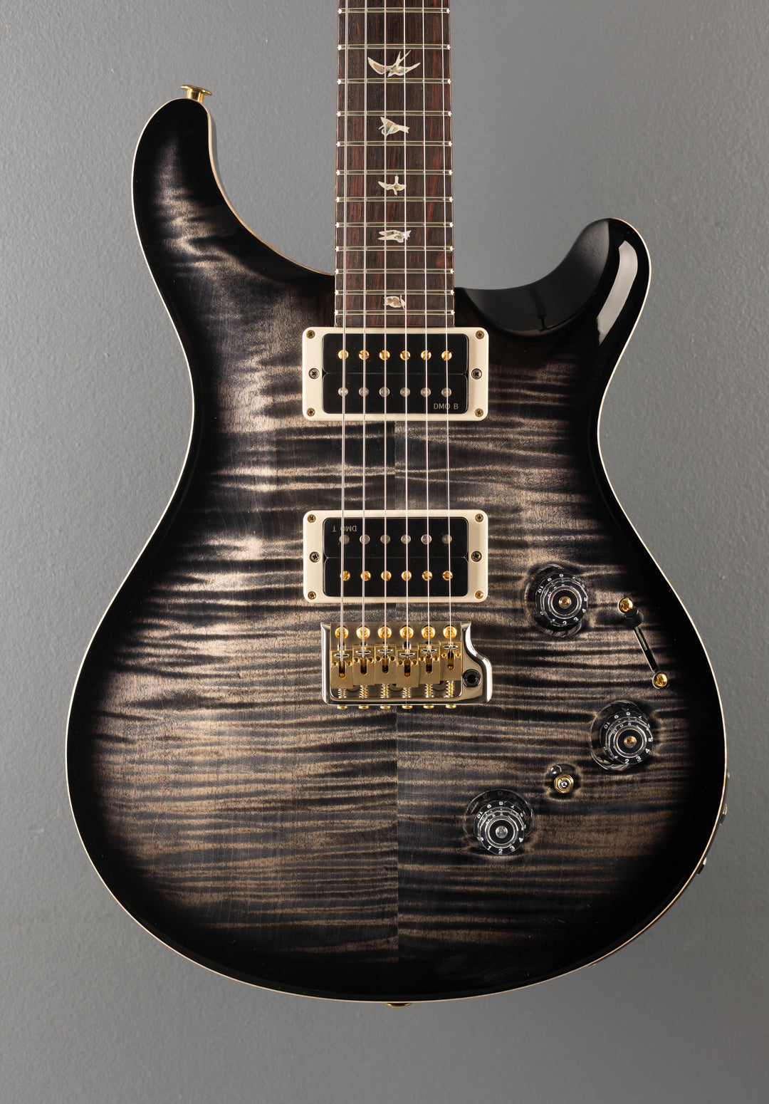 Custom 24 Piezo 10 Top - Charcoal Burst