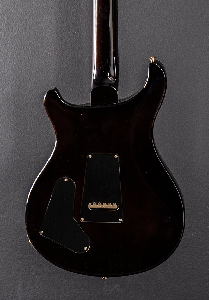 Studio 10 Top - Black Gold Wraparound Burst