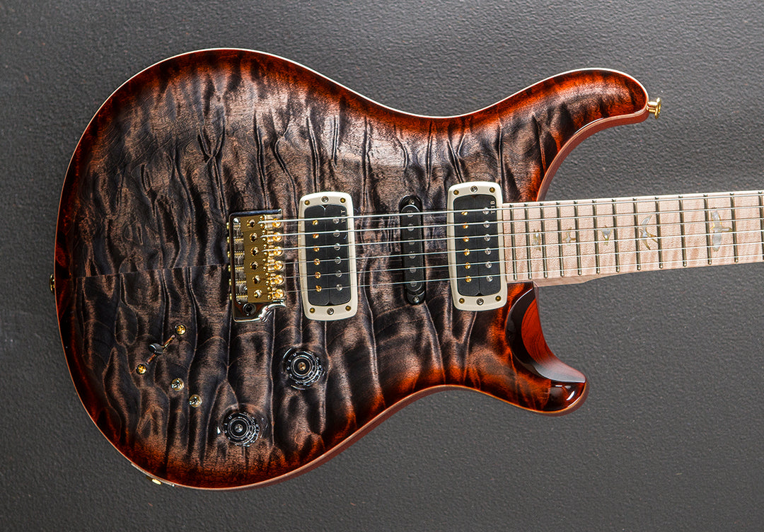 Modern Eagle V Wood Library Limited - Charcoal Cherry Burst w/Ash