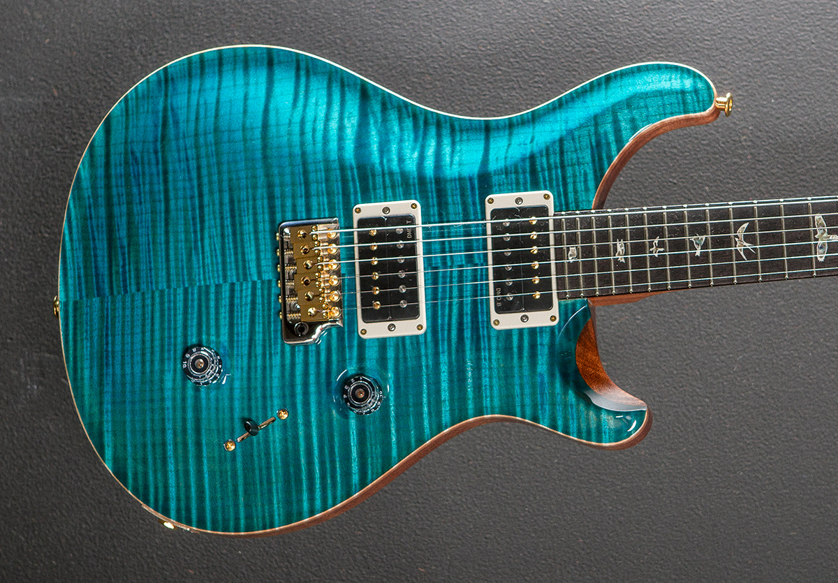 Custom 24 10 Top - Carroll Blue – Dave's Guitar Shop