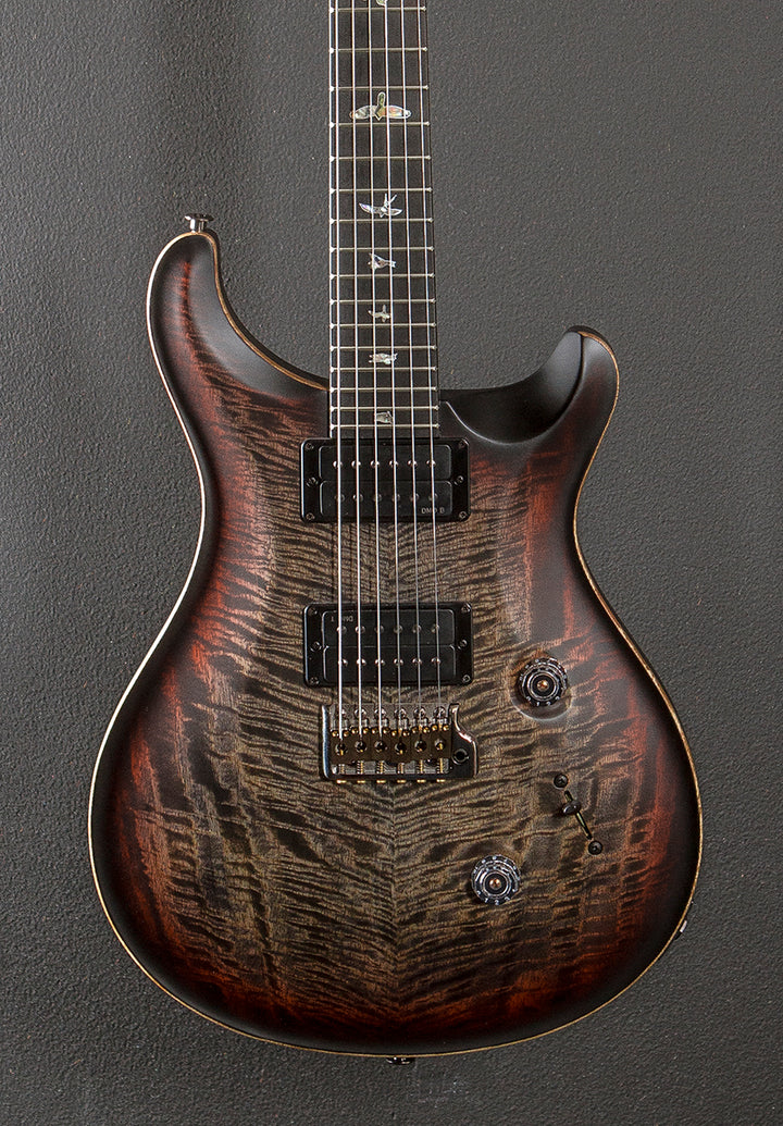 40th Anniversary Custom 24 Satin Limited Edition - Charcoal Tri-Color Burst