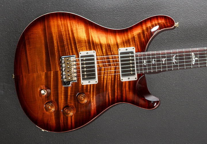DGT (David Grissom Trem) 10 Top w/Birds - Dark Cherry Sunburst