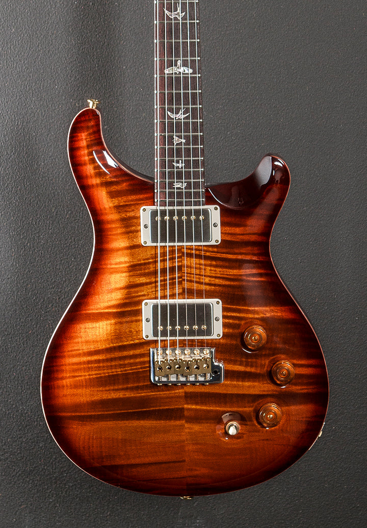 DGT (David Grissom Trem) 10 Top w/Birds - Dark Cherry Sunburst