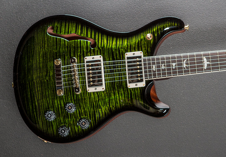 McCarty 594 Semi-Hollow Wood Library Limited - Jade Smokeburst w/Brazilian