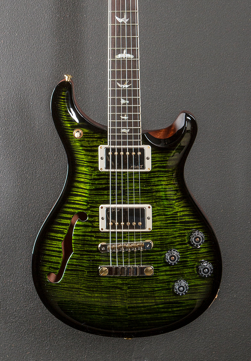 McCarty 594 Semi-Hollow Wood Library Limited - Jade Smokeburst w/Brazilian