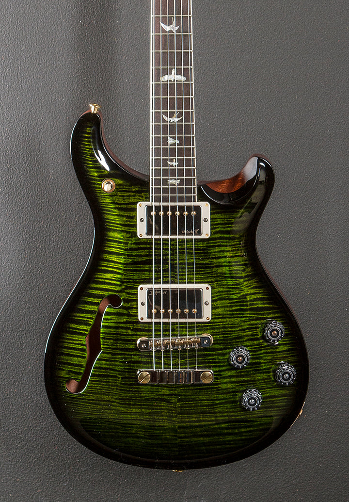 McCarty 594 Semi-Hollow Wood Library Limited - Jade Smokeburst w/Brazilian