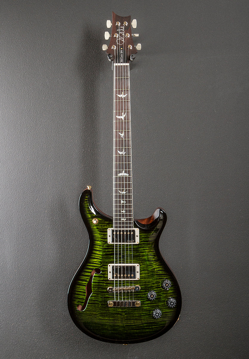 McCarty 594 Semi-Hollow Wood Library Limited - Jade Smokeburst w/Brazilian