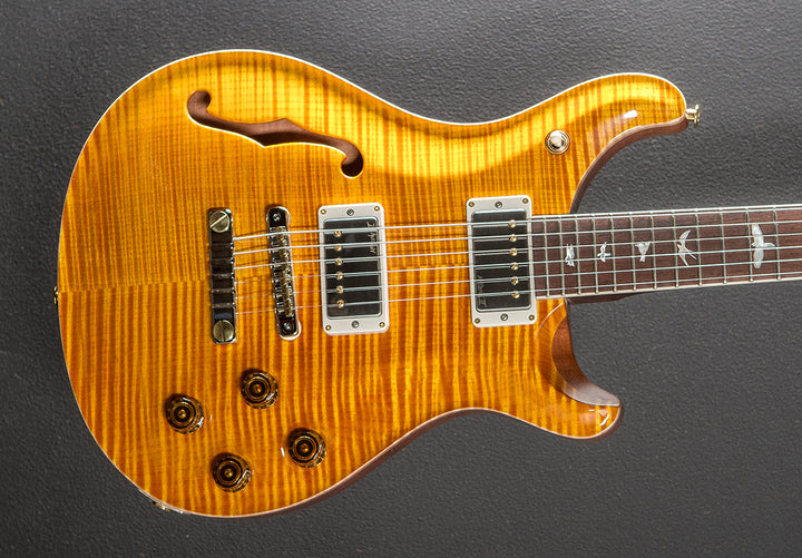 McCarty 594 Semi-Hollow Wood Library Limited - Santana Yellow w/Brazilian