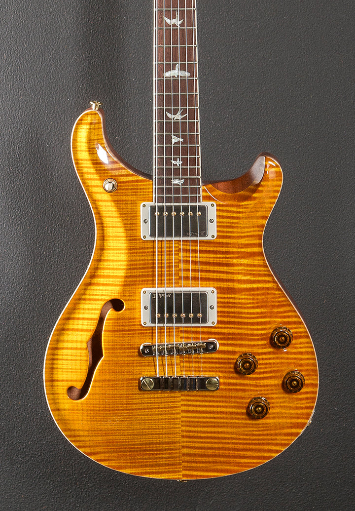 McCarty 594 Semi-Hollow Wood Library Limited - Santana Yellow w/Brazilian