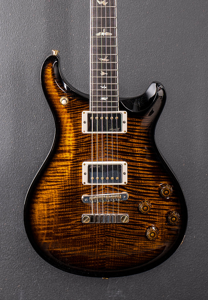 McCarty 594 10 Top - Black Gold Wraparound Burst w/Black Rainbow Holoflake