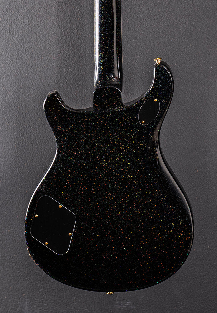 McCarty 594 10 Top - Black Gold Wraparound Burst w/Black Rainbow Holoflake