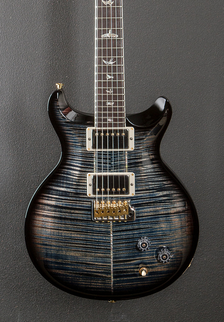 Santana Retro 10 Top - Faded Whale Blue Wraparound Smokeburst