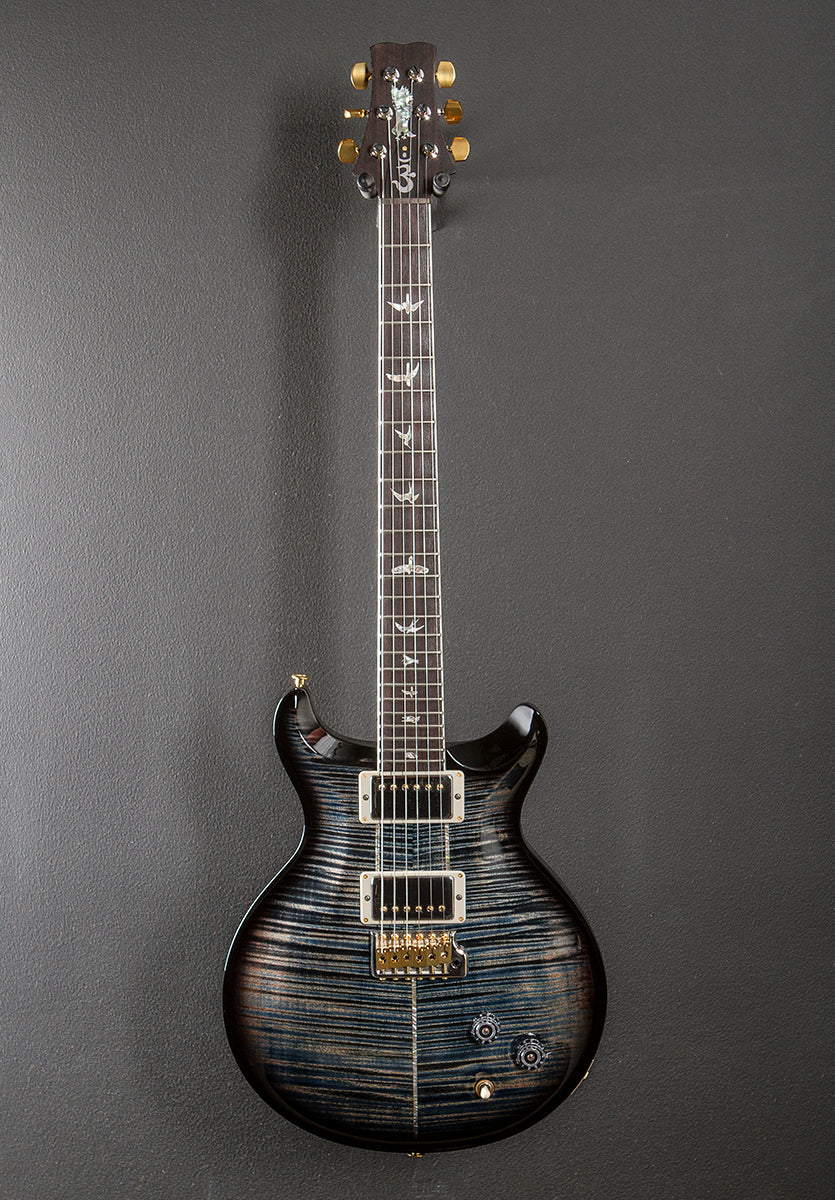 Santana Retro 10 Top - Faded Whale Blue Wraparound Smokeburst