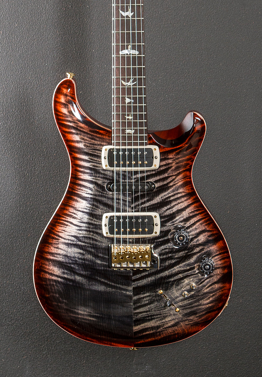 Modern Eagle V Wood Library Limited - Charcoal Cherry Burst w/Brazilian