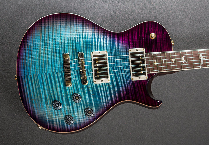 McCarty 594 Singlecut Wood Library Limited - Aquableux Purple Burst w/Brazilian
