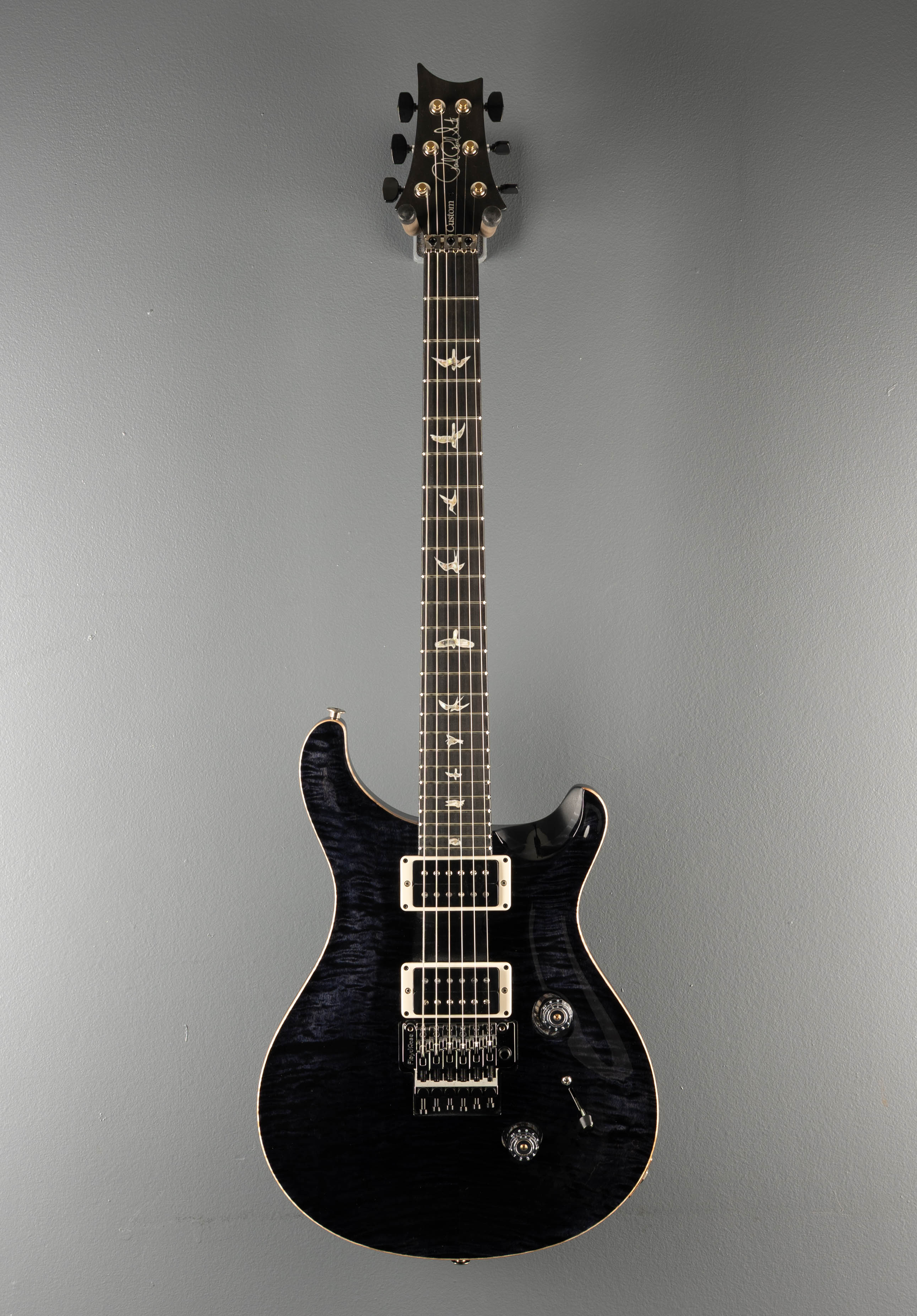 ギター 2014 PRS Custom24 Floyd 10Top Gray Black Custom 24 