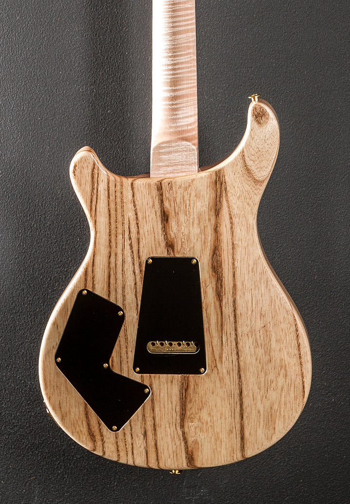 Modern Eagle V Wood Library Limited - Fire Red to Gray Black Fade w/Ash