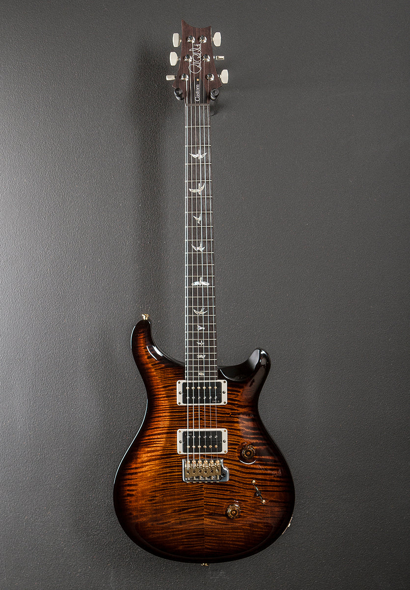 Custom 24 10 Top - Black Gold Wraparound Burst