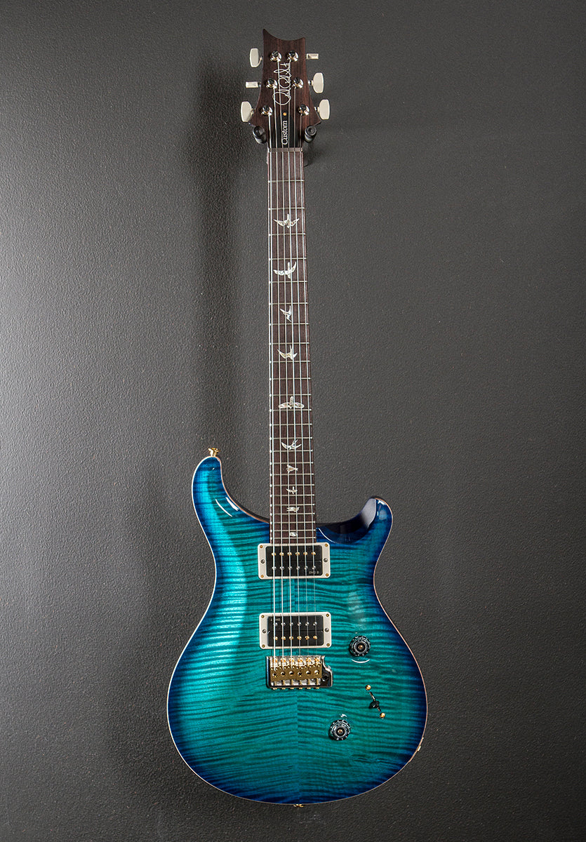 Custom 24 10 Top - Carroll Blue w/Blue Burst – Dave's Guitar Shop