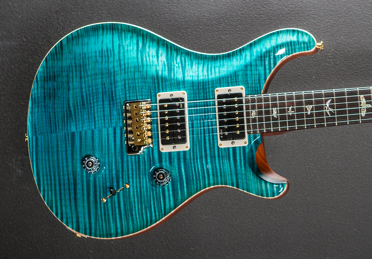 ギター PRS Custom24 10TOP EXP LTD Blue Fade Custom 24 10 Top - Carroll Blue – Dave's Guitar Shop