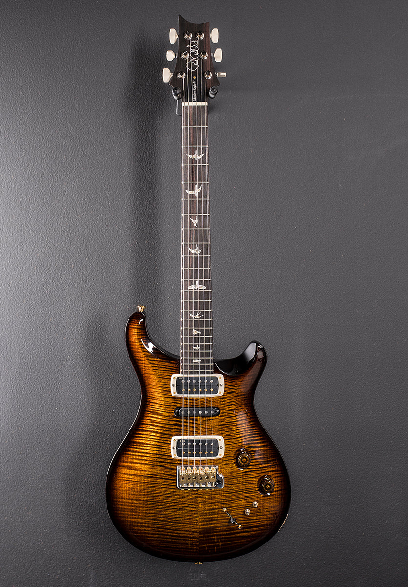 Modern Eagle V 10 Top - Black Gold Wraparound Burst
