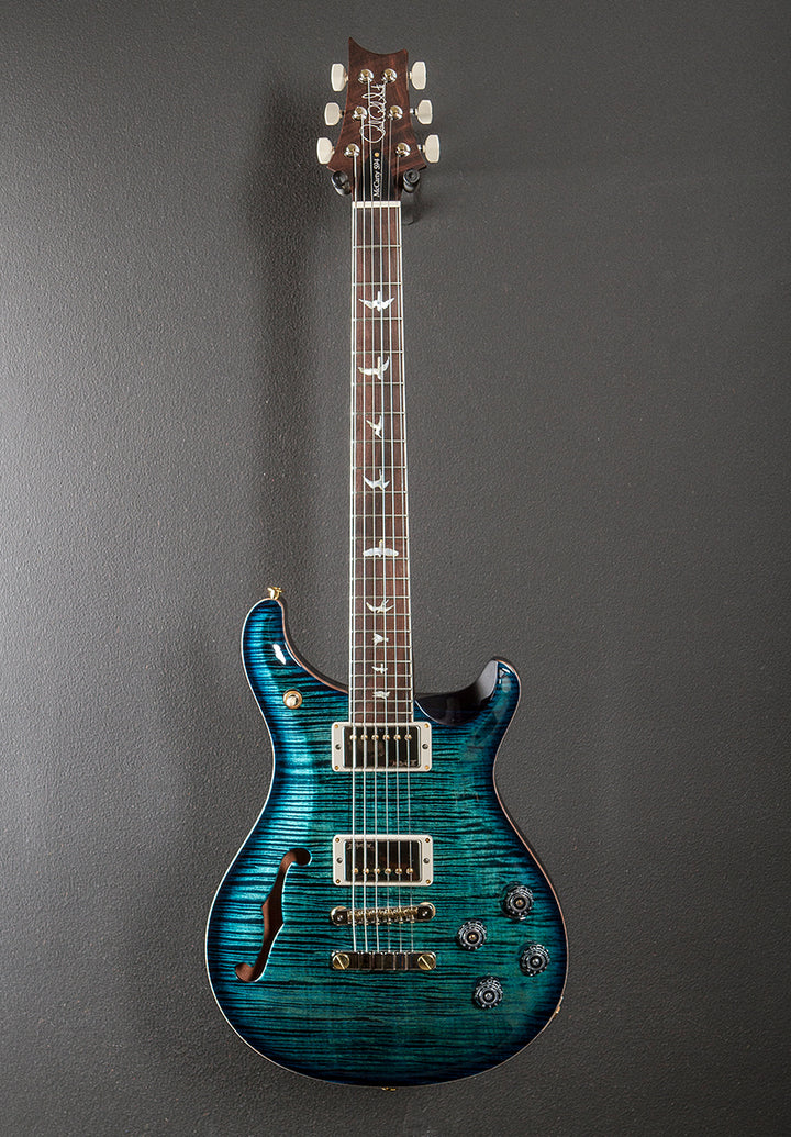 McCarty 594 Semi-Hollow Wood Library Limited - Cobalt Blue w/Brazilian