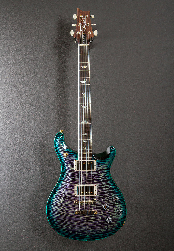 McCarty 594 10 Top - Charcoal Teal Green Burst