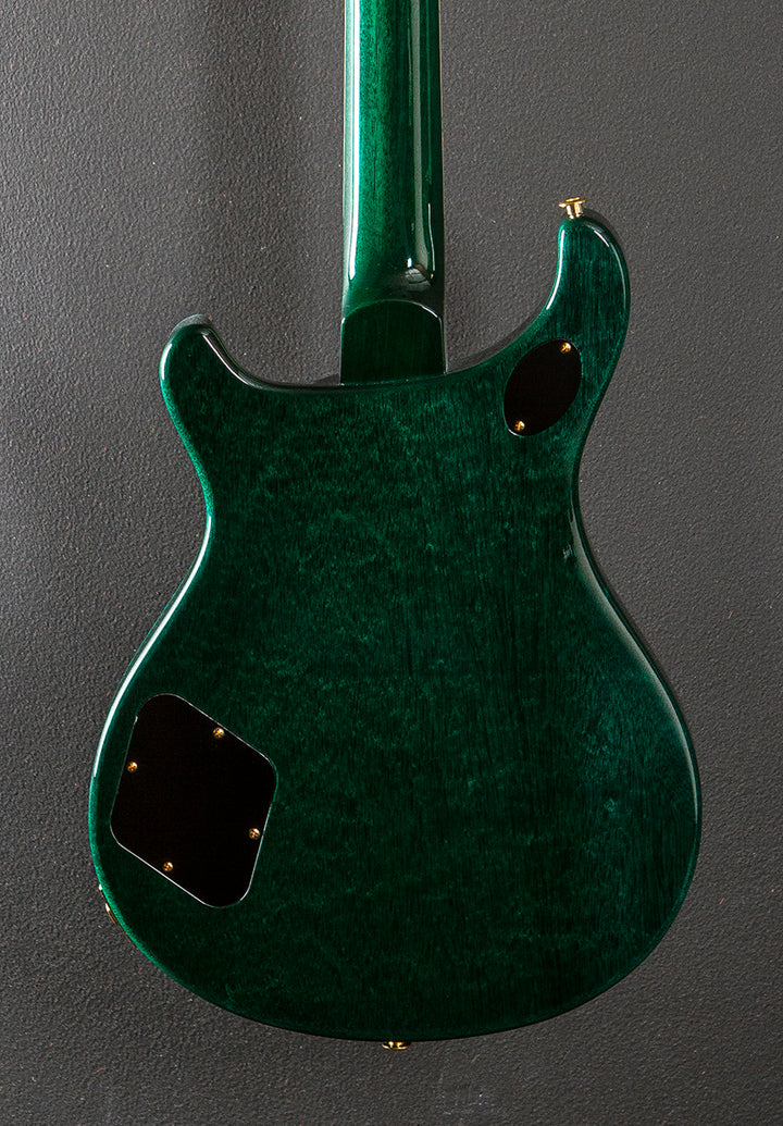 McCarty 594 10 Top - Charcoal Teal Green Burst
