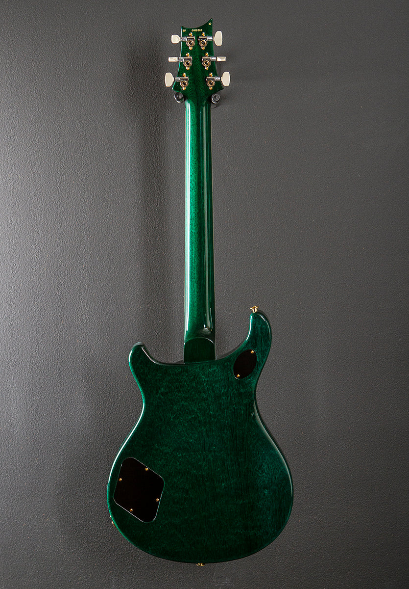 McCarty 594 10 Top - Charcoal Teal Green Burst