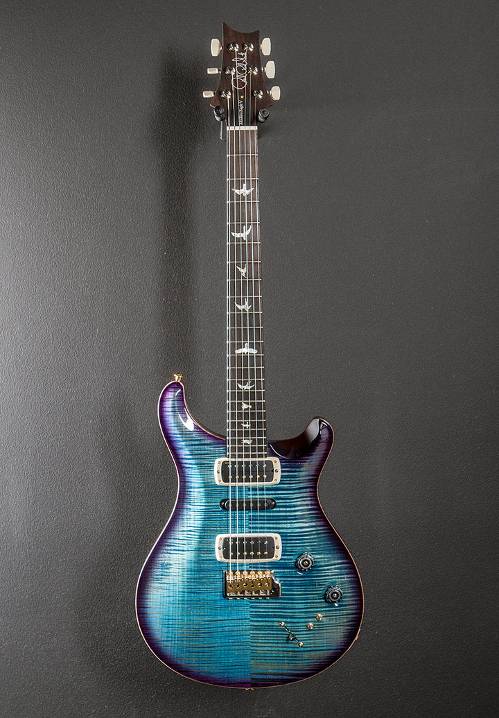 Modern Eagle V Wood Library Limited - Aquableux Purple Burst w/Brazilian