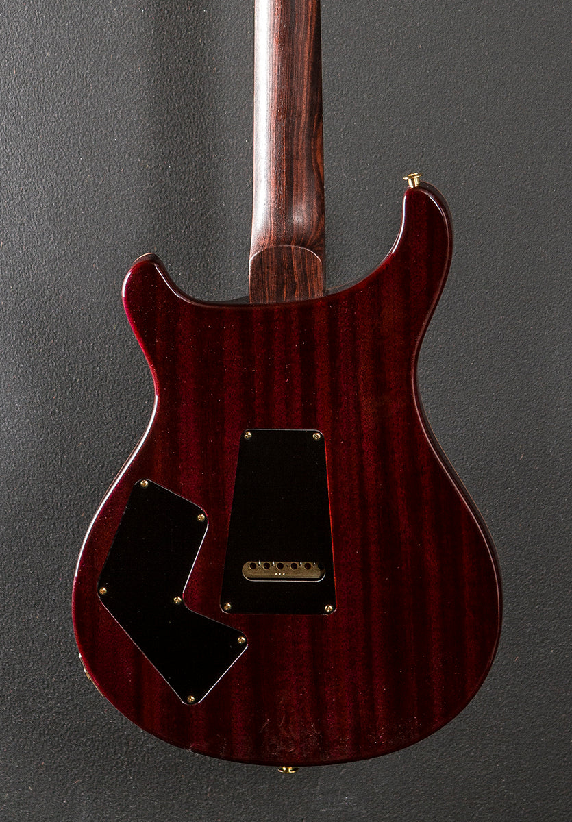 Modern Eagle V Wood Library Limited - Aquableux Purple Burst w/Brazilian