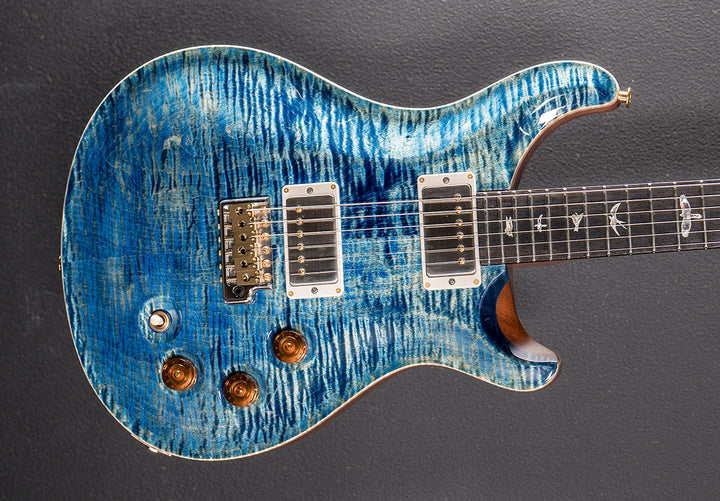 DGT (David Grissom Trem) 10 Top - Faded Blue Jean w/Birds