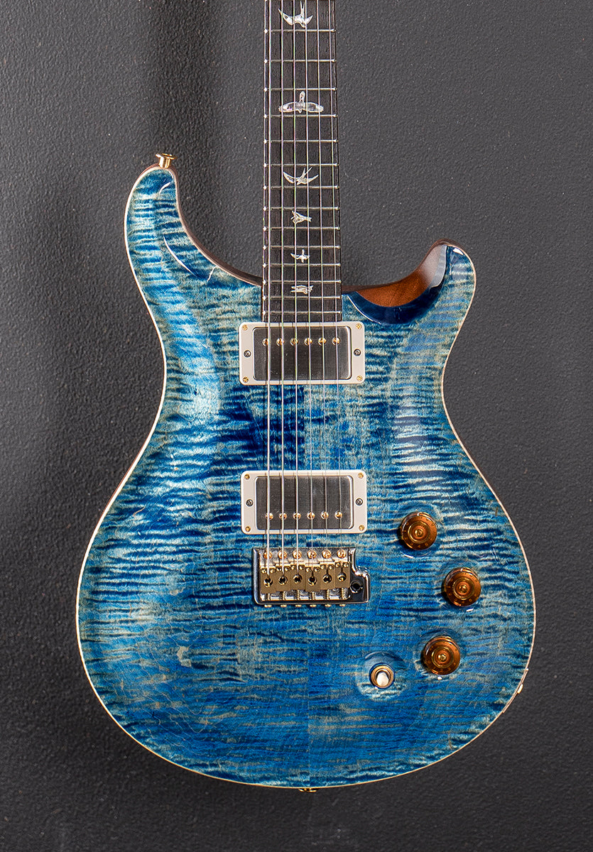 DGT (David Grissom Trem) 10 Top - Faded Blue Jean w/Birds