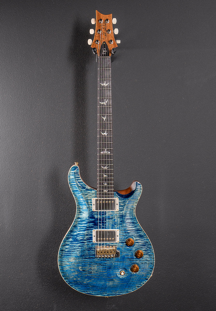 DGT (David Grissom Trem) 10 Top - Faded Blue Jean w/Birds