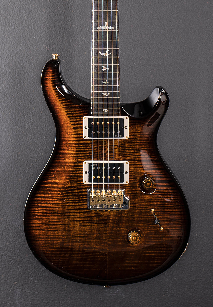 ギター PRS custom24/ Black Gold /1Peace 10top Custom 24 10 Top - Black Gold Wraparound Burst – Dave's Guitar Shop