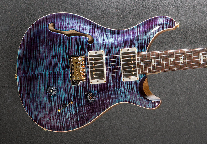Custom 24 Semi-Hollow Wood Library Limited - Violet w/Korina