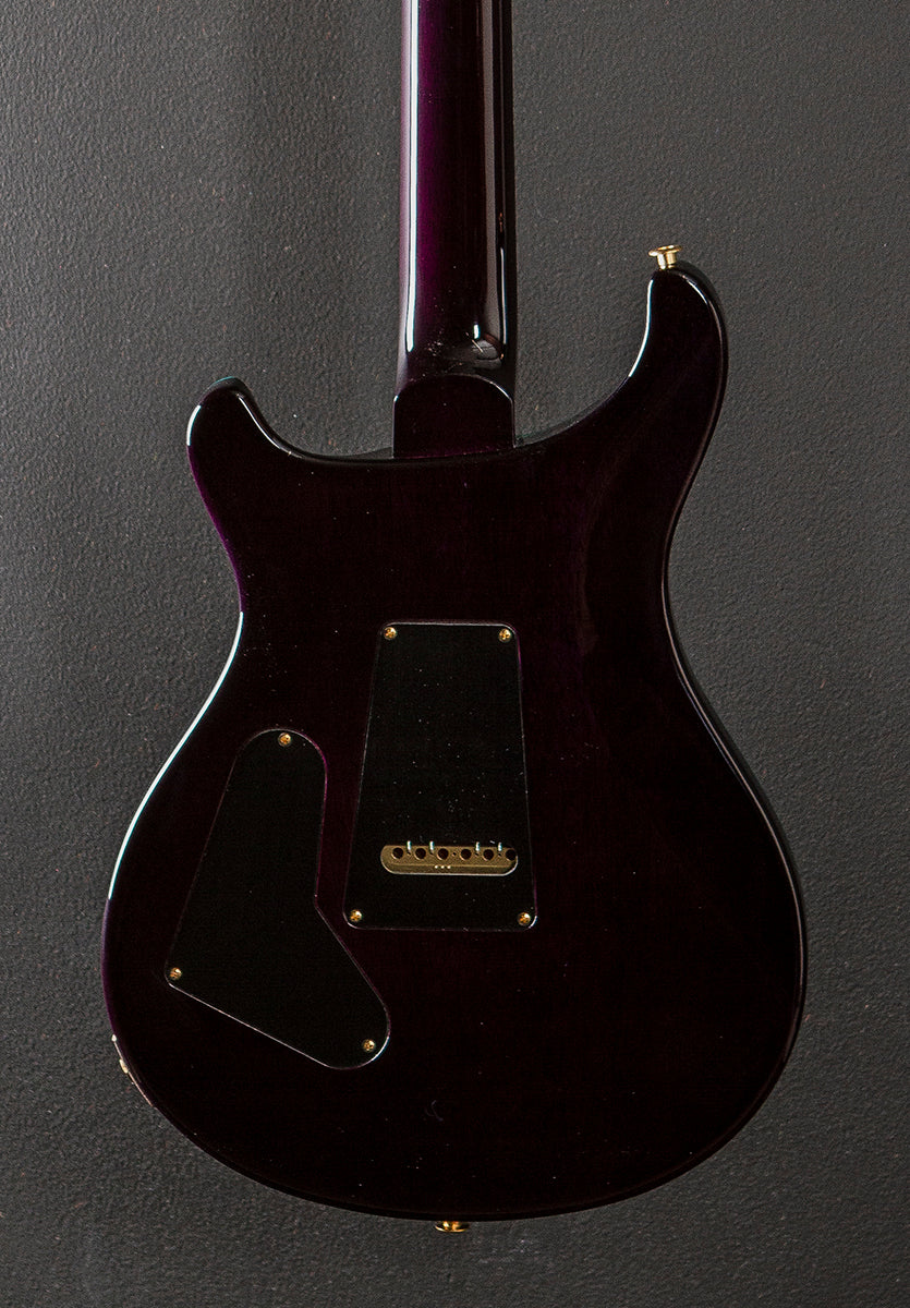 Custom 24 Semi-Hollow Wood Library Limited - Aquableux Purple Burst w/Korina