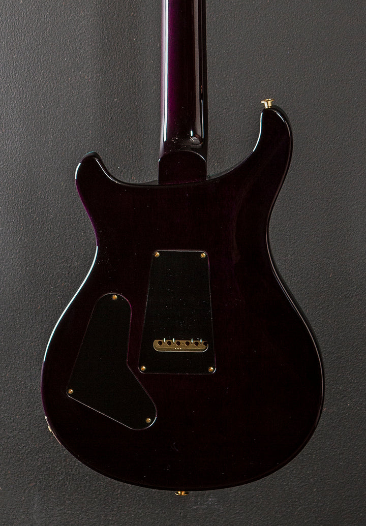 Custom 24 Semi-Hollow Wood Library Limited - Aquableux Purple Burst w/Korina