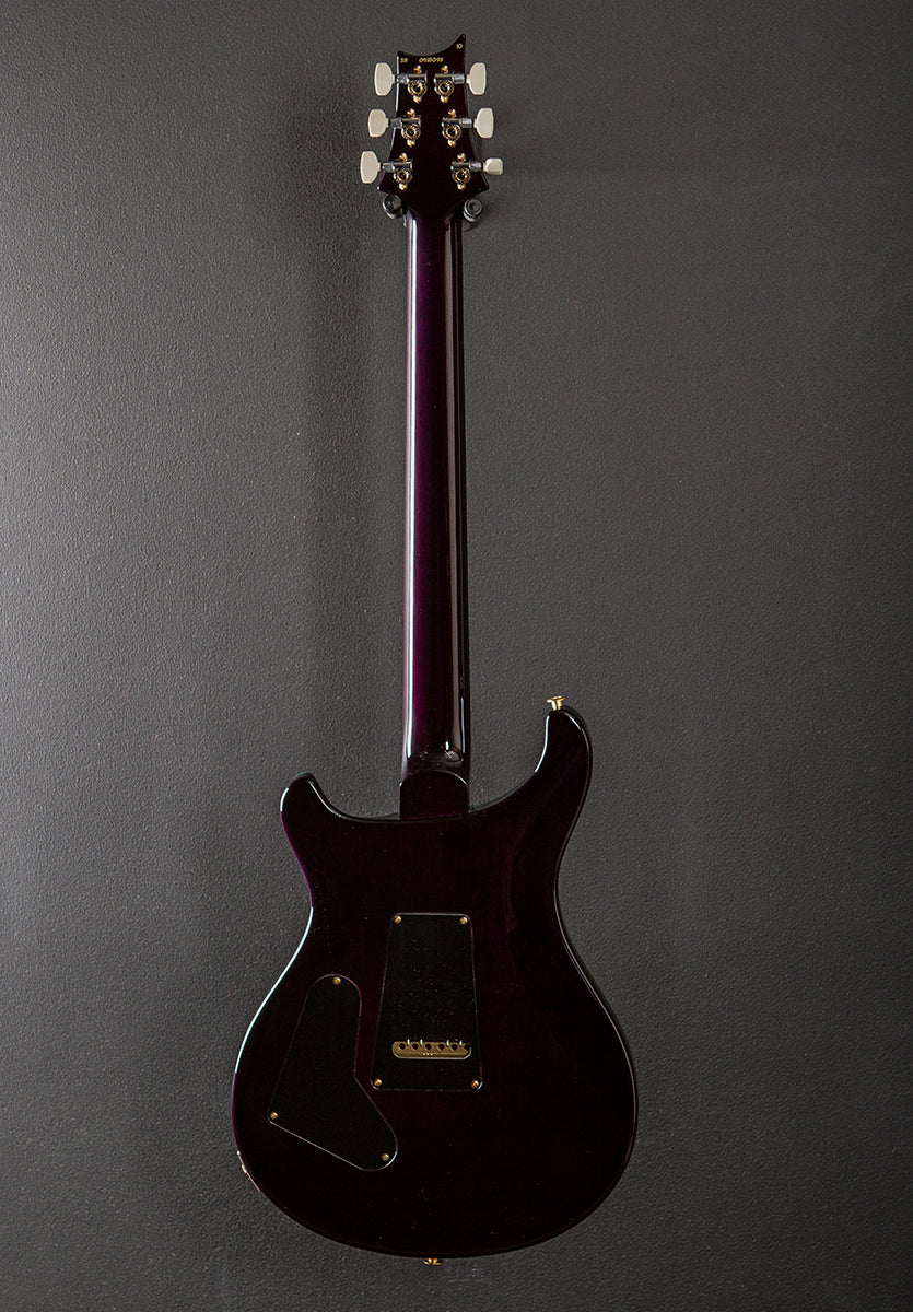 Custom 24 Semi-Hollow Wood Library Limited - Aquableux Purple Burst w/Korina