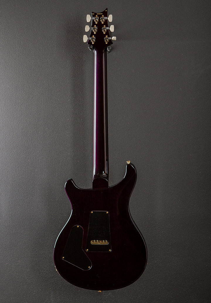 Custom 24 Semi-Hollow Wood Library Limited - Aquableux Purple Burst w/Korina