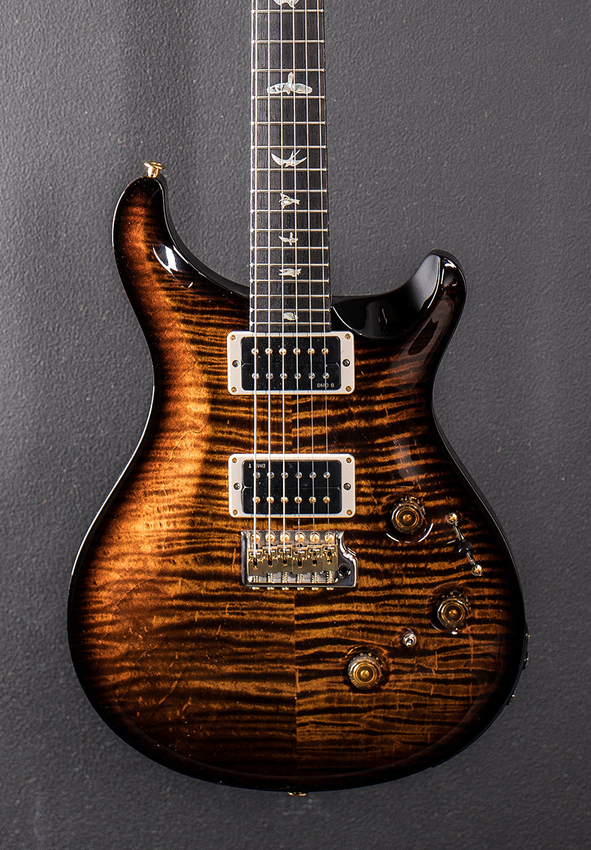 Custom 24 Piezo 10 Top - Black Gold Wraparound Burst – Dave's