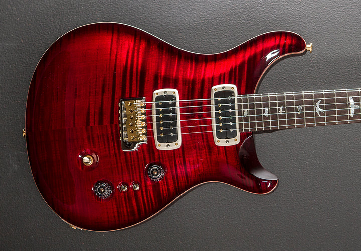 Custom 24-08 Wood Library Limited - Fire Red Burst w/Brazilian