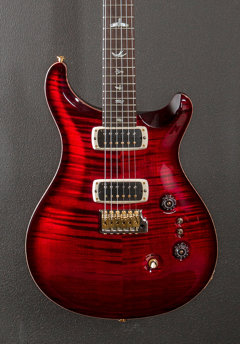 Custom 24-08 Wood Library Limited - Fire Red Burst w/Brazilian