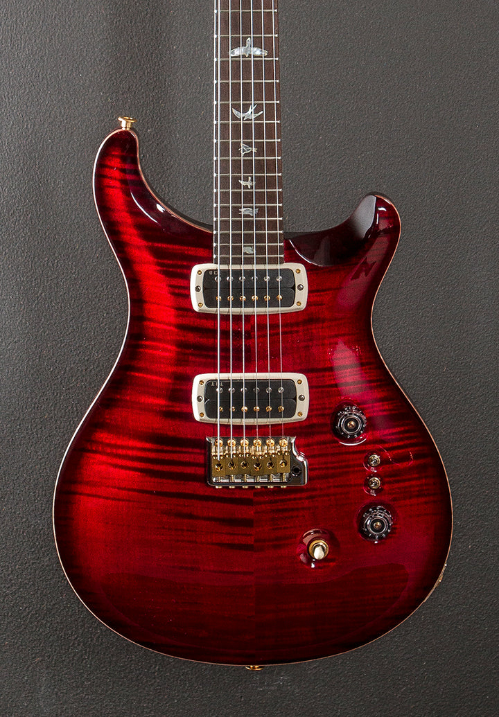 Custom 24-08 Wood Library Limited - Fire Red Burst w/Brazilian