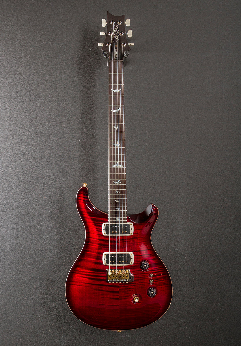 Custom 24-08 Wood Library Limited - Fire Red Burst w/Brazilian