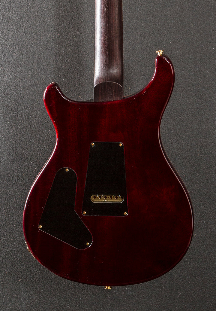 Custom 24-08 Wood Library Limited - Fire Red Burst w/Brazilian