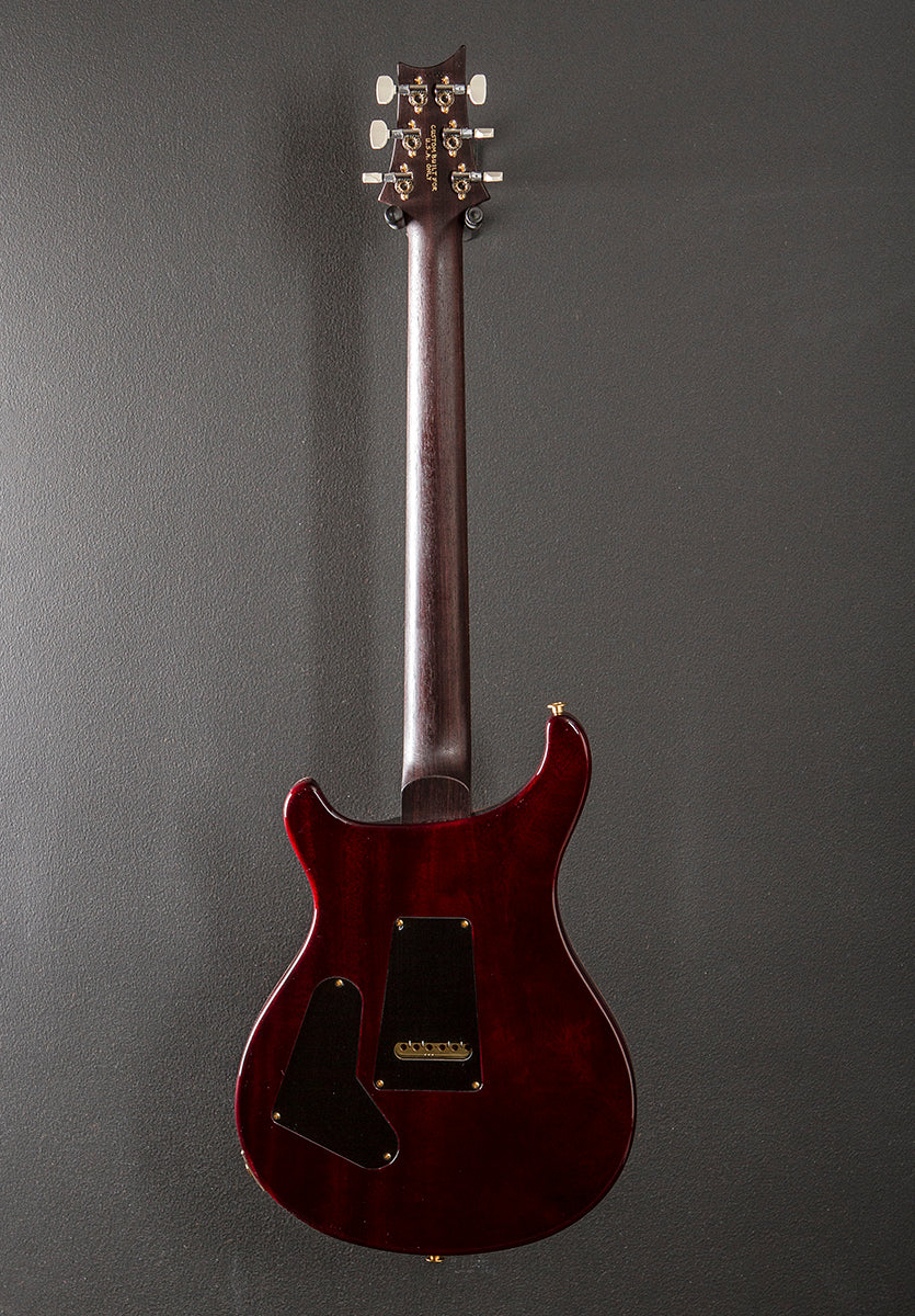 Custom 24-08 Wood Library Limited - Fire Red Burst w/Brazilian