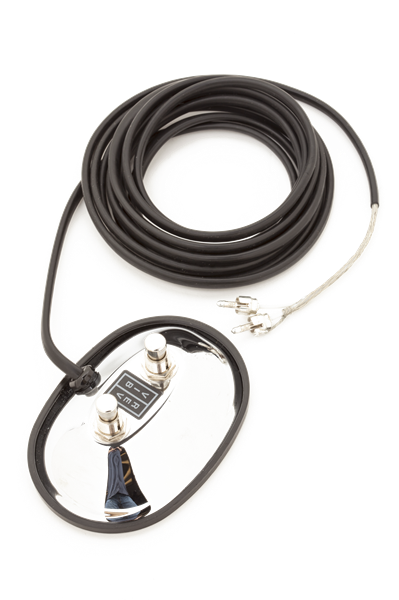 2-BUTTON VINTAGE-STYLE FOOTSWITCH (RCA JACKS)