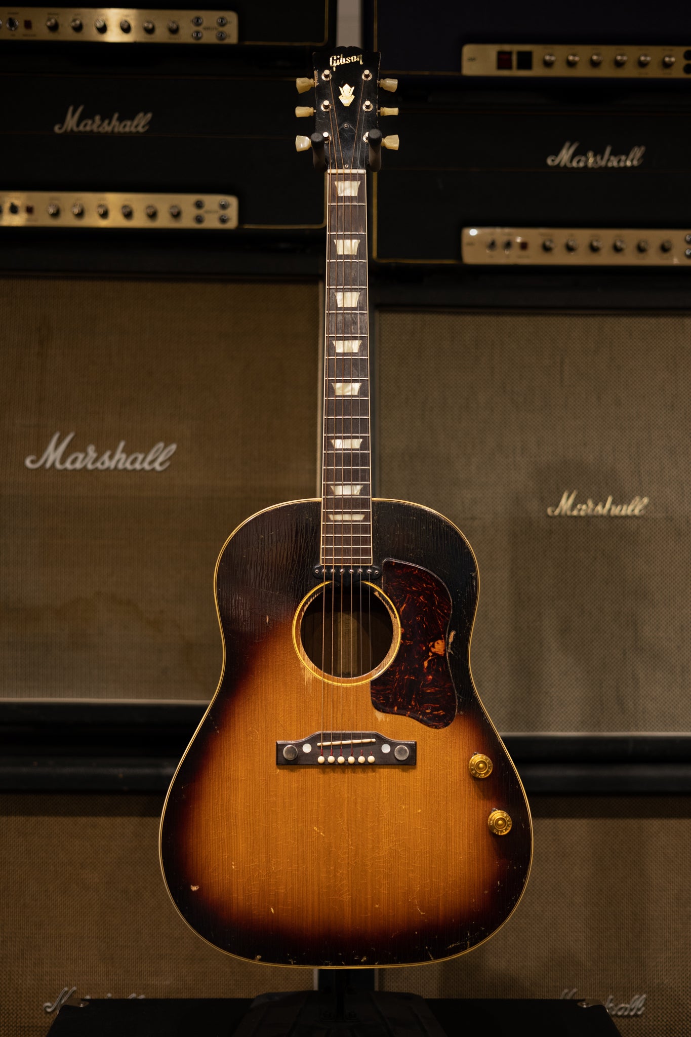 1955 Gibson J-160E- Sunburst